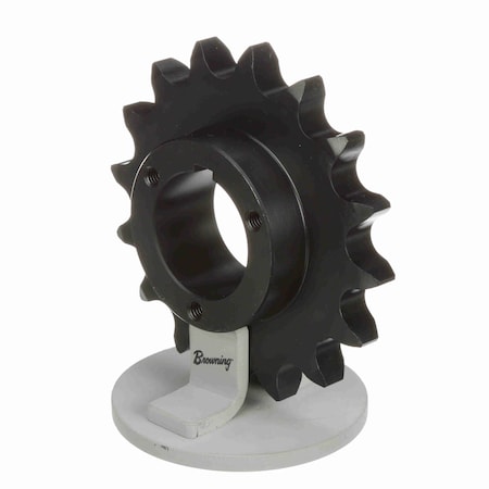 Browning Steel Bushed Bore Roller Chain Sprocket, H80P16 H80P16